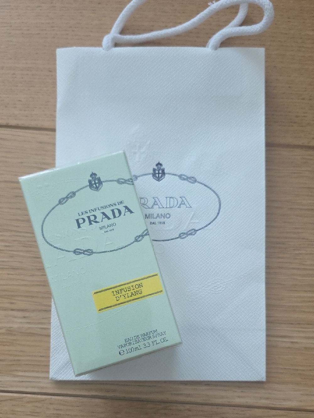 Prada  Infusion d'Ylang Eau de Parfum 3.3oz NEW With Bag